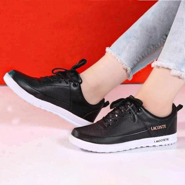 کفش ونس بندی چرمی لاگوست سپیدار